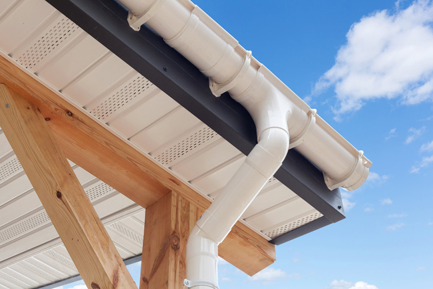 The Importance of LESSO’s Rain Gutter Pipe for Effective Roof Drainage